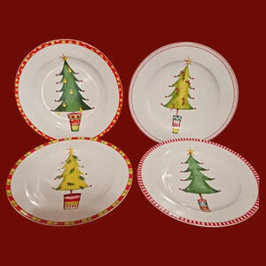 Oneida Jubilee set of 6 Stoneware Salad/Dessert Plates & Mugs
